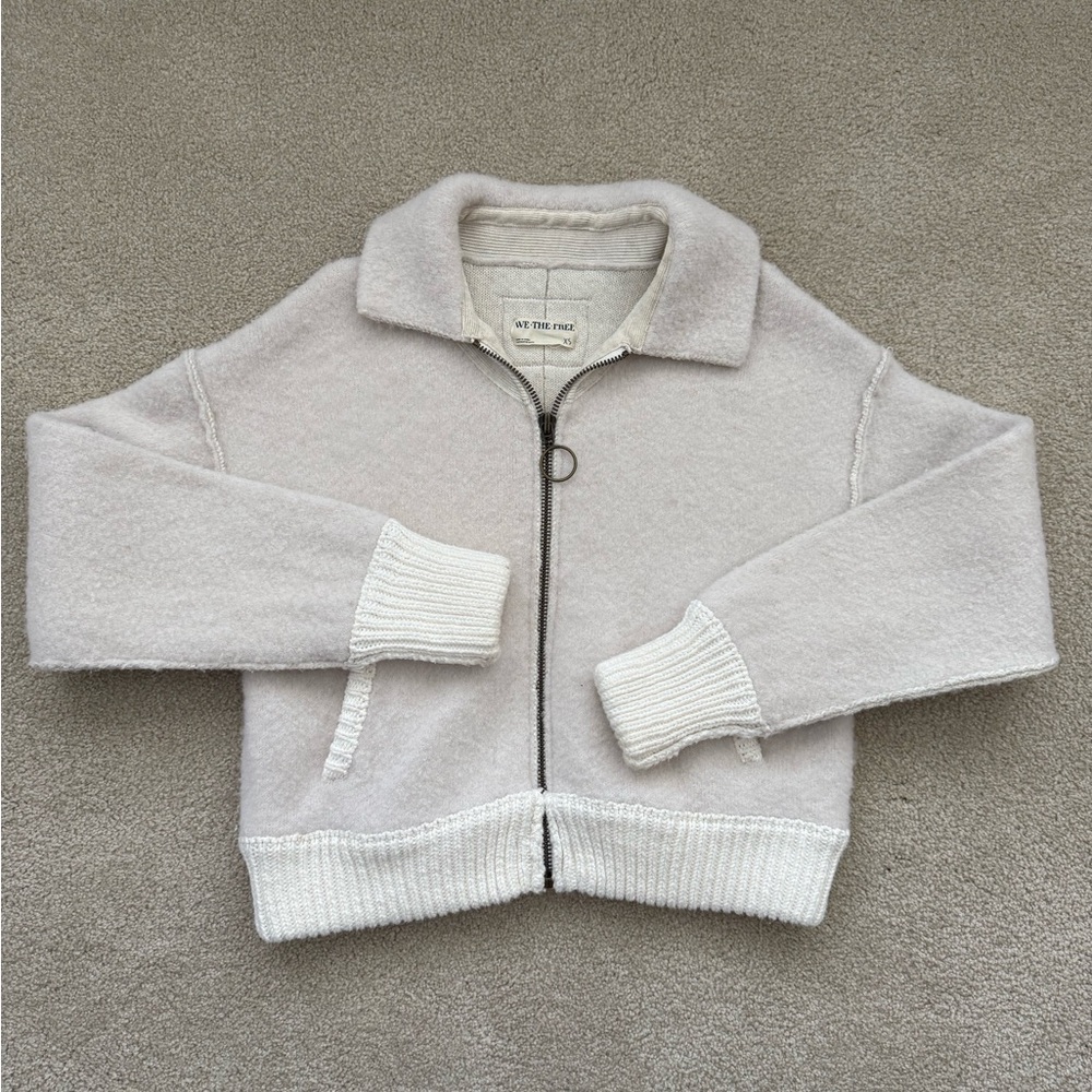 Free People Always Sweater Jacket